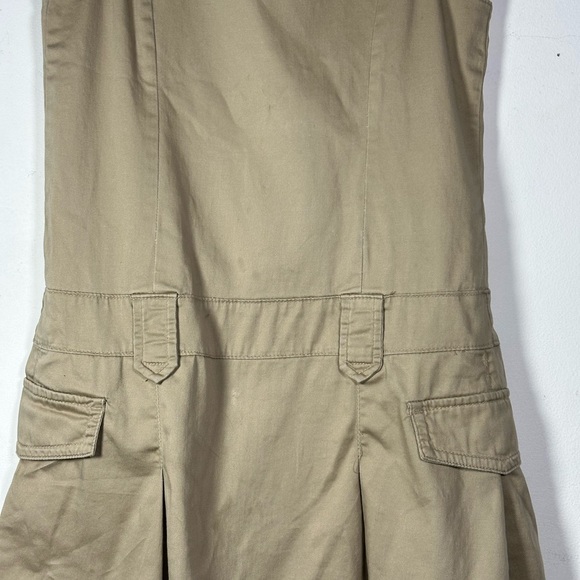 The Children's‎ Place Khaki Jumper Dress M3gan Megan Size 6X-7 new with flaw - Picture 9 of 15